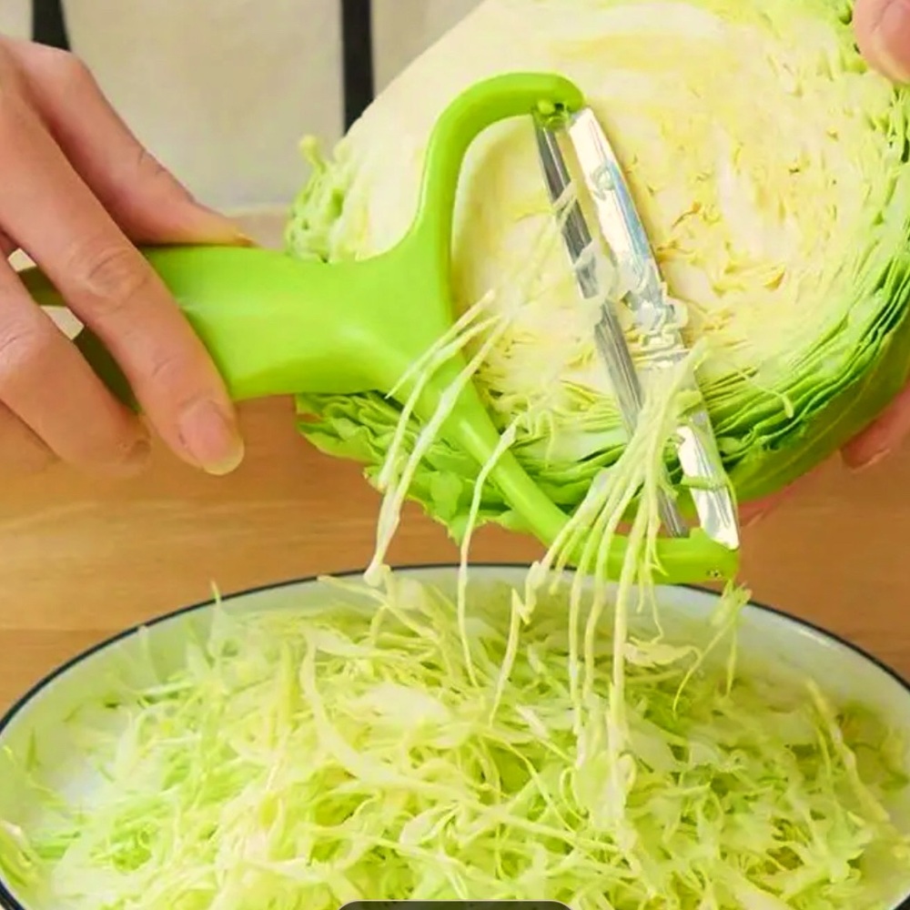 NEW 🔥Cabbage Shredder Slicer Peeler, Veggie Cutter for Purple Cabbage, Lettuce